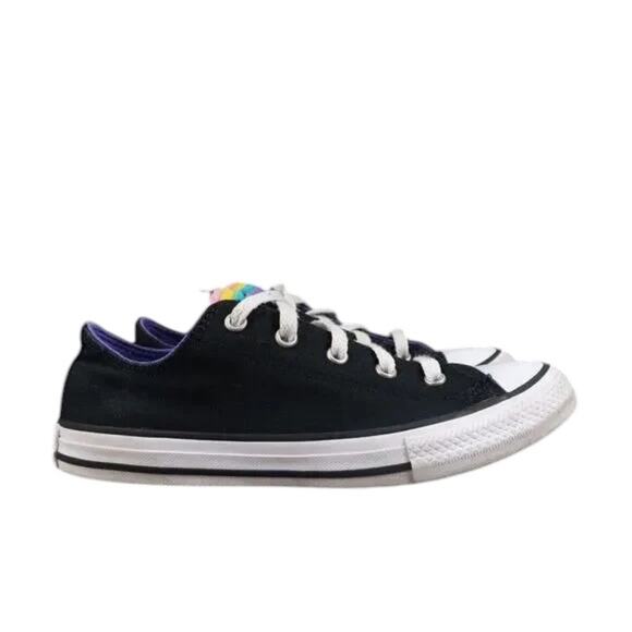 Converse Shoes Girls 3 Sneakers Chuck Taylor All Star Multi Tongue Casual Active - Picture 1 of 16